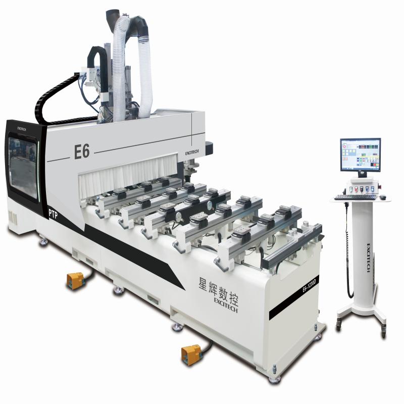 Takım Değiştirici CNC Router ile E6 PTP Makinesi